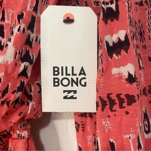 NWT Billabong Picture Perfect Printed Long sleeve Bohemian Knit Romper Size S - Picture 5 of 7